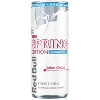 Bebida energética sabor cereza RED BULL, lata 25 cl Bebida energética sabor cereza RED BULL, lata 25 cl