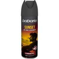 Desodorant per a home Sunset BABARIA, spray 200 ml Desodorant per a home Sunset BABARIA, spray 200 ml