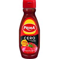 Ketchup cero PRIMA, bote 460 g + 50 g Gratis