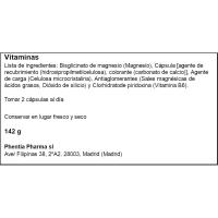 Bisglicinato de magnesio + Vitamina B6 ONEVIT, bote 120 cápsulas