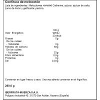 Confitura de préssec BEBÈ, flascó 280 g