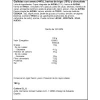 Galleta de chocolate All My Avena CUÉTARA, bolsa 160 g