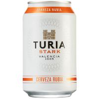 Cervesa TURIA STARK, llauna 33 cl