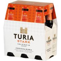 Cervesa TURIA STARK, ampolla pack 6x25 cl