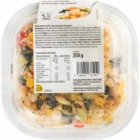 Ensalada de pasta EROSKI, bandeja 250 g