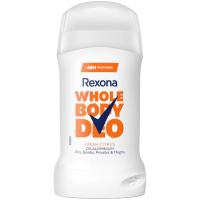 Desodorante todo el cuerpo fresh citrus REXONA, stick 50 ml Desodorante todo el cuerpo fresh citrus REXONA, stick 50 ml