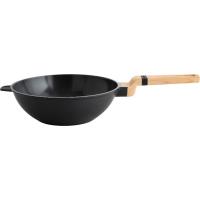 Wok d'alumini fos, apte per a tota mena de cuines Zero PYREX, Ø28 cm