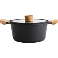 Casserola amb tapa, alumino fos, per a tota mena de cuines Zero PYREX, Ø24 cm
