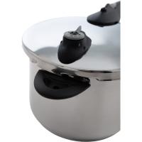 Olla de pressió, acer inoxidable apta per a tota mena de cuines ZERO PYREX , 6 litres