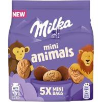Galleta mini animals MILKA, bolsa 99,5 g