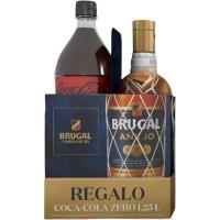 Ron anyenc BRUGAL, ampolla 0,7l +COCACOLA Zero, ampolla 1,25l Ron anyenc BRUGAL, ampolla 0,7l +COCACOLA Zero, ampolla 1,25l