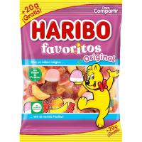 Favorits de sucre HARIBO, bossa 150 g + 20 g gratis Favorits de sucre HARIBO, bossa 150 g + 20 g gratis