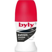 Desodorante Extrem Invisible BYLY, roll on 50 ml Desodorante Extrem Invisible BYLY, roll on 50 ml