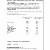 Focaccia DULCESOL, 4 u, paquet 210 g