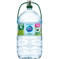 Aigua mineral natural AQUAREL, garrafa aixeta 6 litres