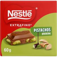 Chocolate extrafino con pistachos NESTLE, tableta 60 g Chocolate extrafino con pistachos NESTLE, tableta 60 g