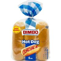 Hot Dog 6 uds BIMBO, paquet 330 g