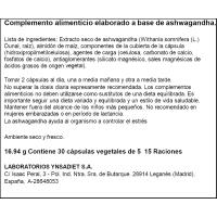 Ashwagandha forte en càpsules NATURTIERRA, pot 30 u