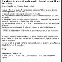 Creatina monohidrato NATURTIERRA, doypack 200 g