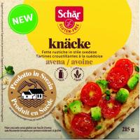 Llescades civada extra cruixents sense glútens knacke SCHAR, 215 g Llescades civada extra cruixents sense glútens knacke SCHAR, 215 g