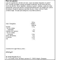 Llescades civada extra cruixents sense glútens knacke SCHAR, 215 g