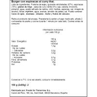 Burger de verduritas con espinacas HEURA, caja 160 g