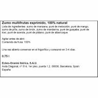 Suc multifruites amb acerola GRANINI, ampolla 75 cl