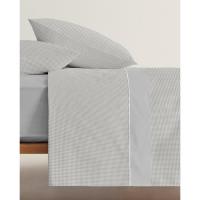 Juego sábanas estapado a cuadros, gris, 100% microfibra NAF NAF, talla 150 Juego sábanas estapado a cuadros, gris, 100% microfibra NAF NAF, talla 150