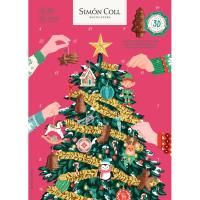 Calendario de Adviento 3D Árbol de Navidad SIMÓN COLL, 216 g Calendario de Adviento 3D Árbol de Navidad SIMÓN COLL, 216 g