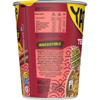 Fideos orientales variedad ternera YATEKOMO, cup 60 g
