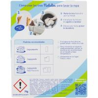 Detergente en tira sin fragancia NATULIN, caja 40 dosis