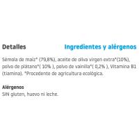 Smilotes de plátano y vainilla SMILEAT, bolsa 25 g
