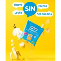 Smilotes de plátano y vainilla SMILEAT, bolsa 25 g