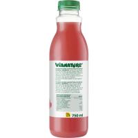 Zumo de guayaba, hibiscus y lima VIANATURE, botella 750 ml