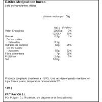 Dátil medjoul FRIT RAVICH, bandeja 180 g