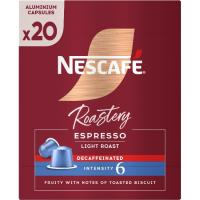 Café espresso descafeinado Comp. Nespresso NESCAFÉ, caja 20 uds