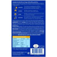Omega3 250 mg EPA Y DHA con probióticos BION3, caja 30 cápsulas
