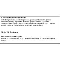 Omega3 250 mg EPA Y DHA con probióticos BION3, caja 30 cápsulas