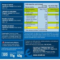 Navalla al natural EROSKI, llauna 110 g