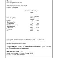 Huevos M suelo ROIG, cartón 6 uds.