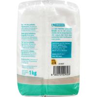 Sal marina iodada EROSKI, paquet 1 kg