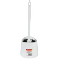 Escobillero blanc i escombreta blanca i negra EROSKI, pack 1 u Escobillero blanc i escombreta blanca i negra EROSKI, pack 1 u