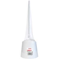 Escobillero blanc i escombreta blanca i negra EROSKI, pack 1 u