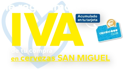 Te reagalamos el IVA de toda tu compra