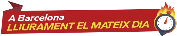 A Barcelona lliurament el mateix dia