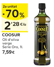2a unitat -70% en els productes senyalats