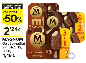 2a unitat -50% en els productes senyalats