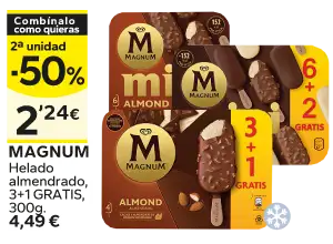 2ª unidad -50% en los productos señalizados