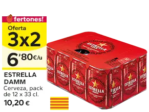 Oferta 3x2 en los productos señalizados