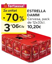 2a unitat -70% en els productes senyalats